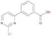 3-(2-Chloropyrimidin-4-yl)benzoic acid