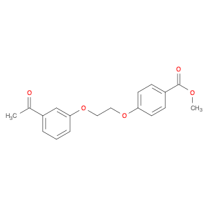 methyl 4-[2-(3-acetylphenoxy)ethoxy]benzoate