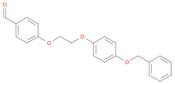 4-{2-[4-(benzyloxy)phenoxy]ethoxy}benzaldehyde