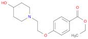 ethyl 4-[2-(4-hydroxypiperidin-1-yl)ethoxy]benzoate