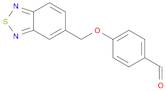 4-(2,1,3-benzothiadiazol-5-ylmethoxy)benzaldehyde