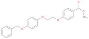 methyl 4-{2-[4-(benzyloxy)phenoxy]ethoxy}benzoate