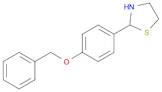 2-(4-phenylmethoxyphenyl)-1,3-thiazolidine