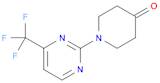 1-[4-(trifluoromethyl)pyrimidin-2-yl]piperidin-4-one