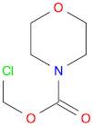 4-Morpholinecarboxylic acid, chloromethyl ester