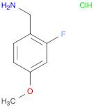 (2-Fluoro-4-methoxyphenyl)methanamine hydrochloride