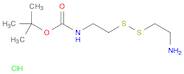 Carbamic acid, [2-[(2-aminoethyl)dithio]ethyl]-, 1,1-dimethylethyl ester,monohydrochloride