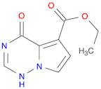 Ethyl 4-hydroxypyrrolo[2,1-f][1,2,4]triazine-5-carboxylate