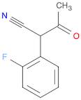 Benzeneacetonitrile, a-acetyl-2-fluoro-