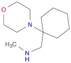 N-Methyl-1-(1-morpholin-4-ylcyclohexyl)methanamine