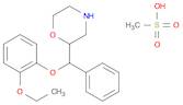 Reboxetine mesylate