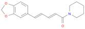 Piperidine, 1-[(2E,4E)-5-(1,3-benzodioxol-5-yl)-1-oxo-2,4-pentadienyl]-