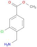 Methyl 4-(aminomethyl)-3-chlorobenzoate