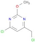 Pyrimidine, 4-chloro-6-(chloromethyl)-2-methoxy-