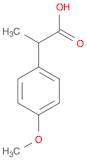 Benzeneacetic acid, 4-methoxy-a-methyl-