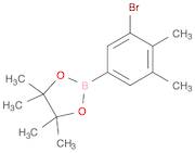 2-(3-Bromo-4,5-dimthelyphenyl)-4,4,5,5-tetramethyl-1,3,2-dioxaborolane