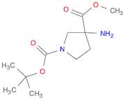 Methyl 1-Boc-3-aminopyrrolidine-3-carboxylate