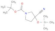 tert-Butyl 3-cyano-3-((trimethylsilyl)oxy)pyrrolidine-1-carboxylate