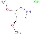 trans-3,4-dimethoxypyrrolidinehydrochloride-D27523