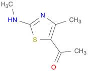 Ethanone, 1-[4-methyl-2-(methylamino)-5-thiazolyl]-