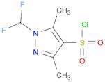 1-(Difluoromethyl)-3,5-dimethyl-1H-pyrazole-4-sulfonyl chloride