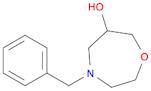 4-benzyl-1,4-oxazepan-6-ol