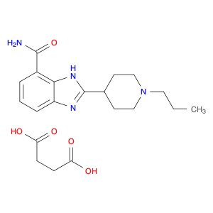 2-(1-Propylpiperidin-4-yl)-1H-benzo[d]imidazole-7-carboxamide succinate