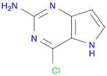 2-Amino-4-chloro-5H-pyrrolo[3,2-d]pyrimidine