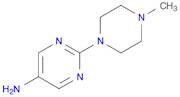 2-(4-methylpiperazin-1-yl)pyrimidin-5-amine