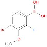 4-Bromo-2-fluoro-3-methoxyphenylboronic acid