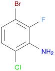 3-BROMO-6-CHLORO-2-FLUOROANILINE