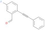 5-Fluoro-2-(phenylethynyl)benzaldehyde