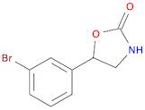 5-(3-bromophenyl)-1,3-oxazolidin-2-one