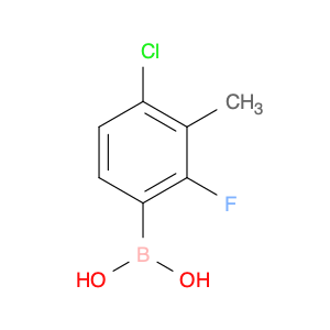 (4-Chloro-2-fluoro-3-methylphenyl)boronic acid