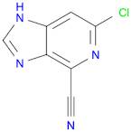 6-chloro-1H-imidazo[4,5-c]pyridine-4-carbonitrile