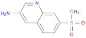 7-(Methylsulfonyl)quinolin-3-amine