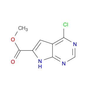 methyl 4-chloro-7H-pyrrolo[2,3-d]pyrimidine-6-carboxylate