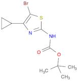 tert-Butyl (5-bromo-4-cyclopropylthiazol-2-yl)carbamate