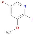 5-bromo-2-iodo-3-methoxypyridine