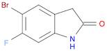 5-bromo-6-fluoro-2,3-dihydro-1H-indol-2-one