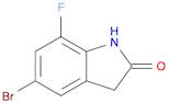 5-Bromo-7-fluorooxindole