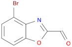 4-bromo-1,3-benzoxazole-2-carbaldehyde