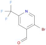 5-Bromo-2-(trifluoromethyl)isonicotinaldehyde