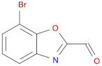 7-bromo-1,3-benzoxazole-2-carbaldehyde