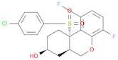 (6aR,8S,10aS)-10a-((4-Chlorophenyl)sulfonyl)-1,4-difluoro-6a,7,8,9,10,10a-hexahydro-6H-benzo[c]chr…