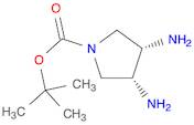 (3R,4S)-rel-1-Boc--3,4-diaminopyrrolidine