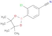 3-chloro-4-(4,4,5,5-tetramethyl-1,3,2-dioxaborolan-2-yl)benzonitrile