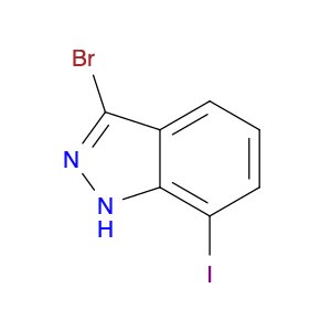 3-Bromo-7-iodo-1H-indazole