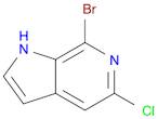 7-Bromo-5-chloro-1H-pyrrolo[2,3-c]pyridine