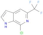 7-Chloro-5-(trifluoromethyl)-1H-pyrrolo[2,3-c]pyridine